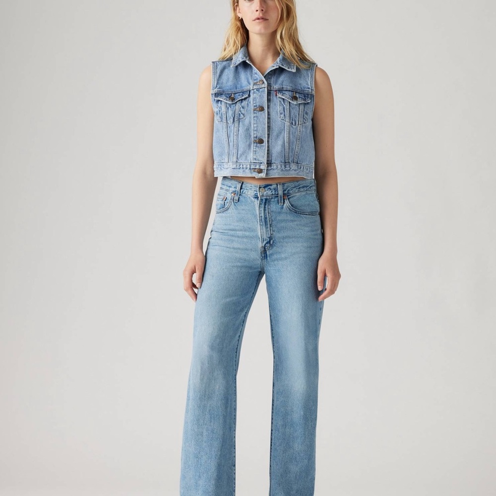 Levi's Light Blue Women's Wide Leg Jeans